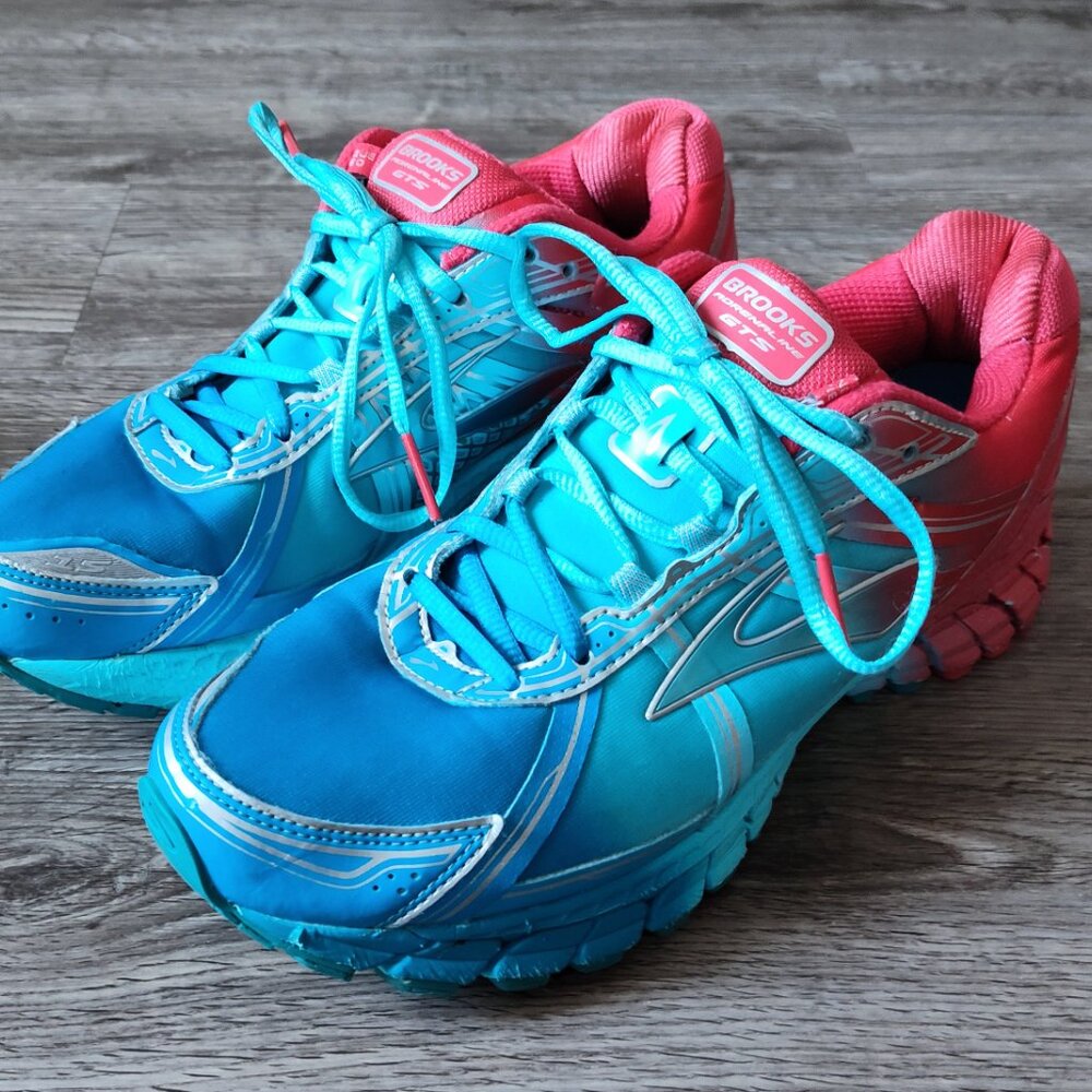 Brooks Adrenaline GTS Running Exercise Shoes - Womens 11 - Picture 2 of 5